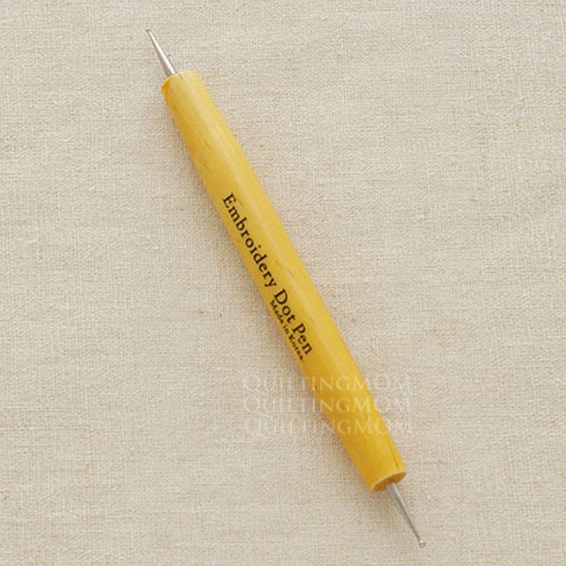 먹지펜 철필 우드전사펜 (양면) 프랑스자수 카핑용 엣지봉 도트라이너