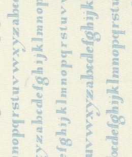 모다 미국 수입 천원단 면 30수 미닉 앤 심슨 - 뉴포트 1493511 알파벳 라이트블루